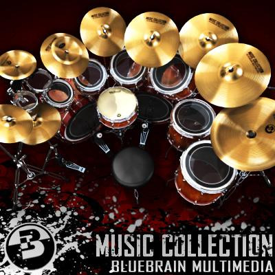 3D Model - Drums 01